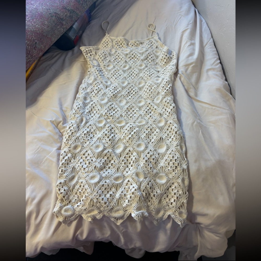 Lace dress altered to be a small